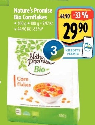 Lupínky kukuřičné bio Nature'