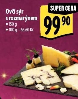 Ovčí sýr v rozmarýnu