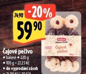 Pečivo čajové Penam