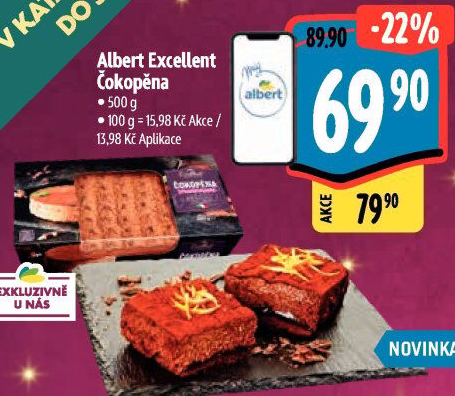 Pěna čokoládová Albert Excellent