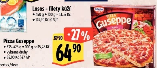 Pizza mražená Guseppe Dr. Oetker
