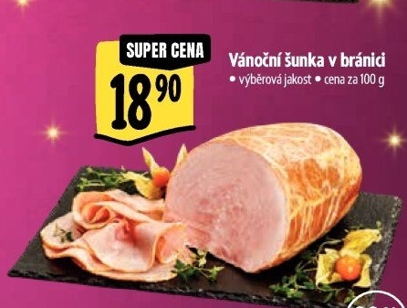 Šunka výběrová vánoční
