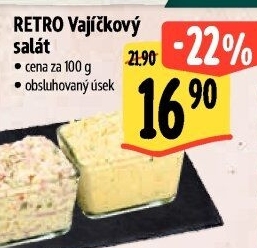 Vajíčkový salát Albert Retro