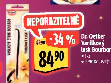 Vanilkový lusk Dr. Oetker