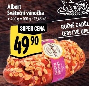 Vánočka sváteční Albert