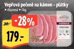 Vepřová pečeně na kámen Albert