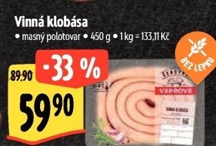 Vinná klobása Albert