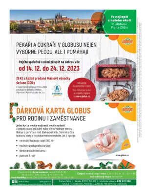 akční leták Globus 13.12.2023-24.12.2023