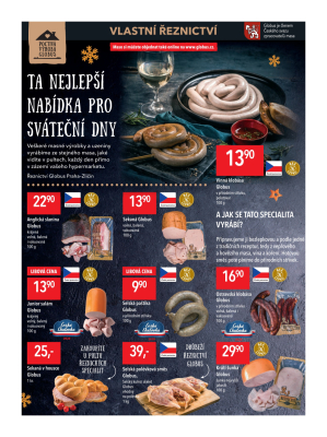 akční leták Globus 13.12.2023-24.12.2023