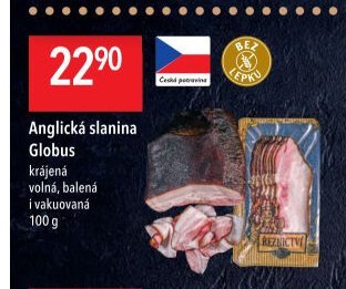 Anglická slanina Globus