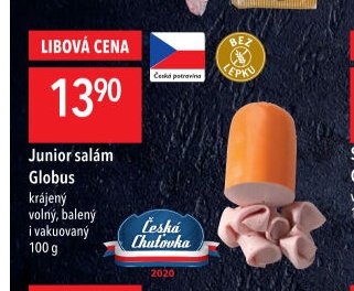 Junior salám Globus