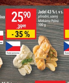 Jadel 43 % t. v s.