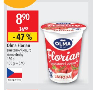 Olma Florian smetanový jogurt