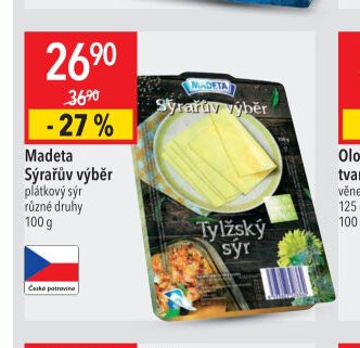 Madeta Sýrařův výběr