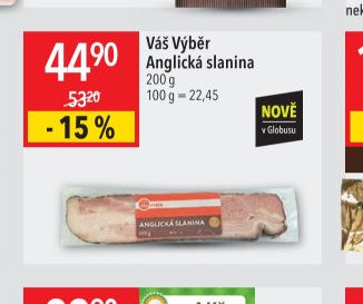 Váš Výběr Anglická slanina