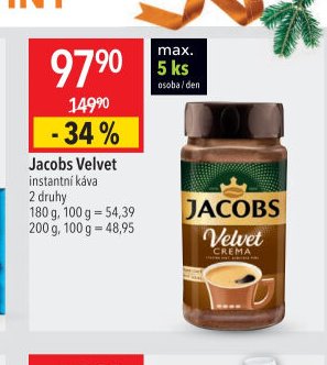 Jacobs Velvet