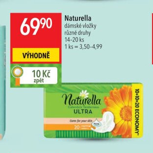 Naturella dámské vložky