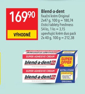 Blend-a-dent fixační krém
