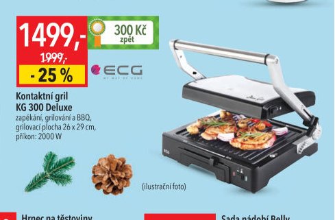 Kontaktní gril KG 300 Deluxe