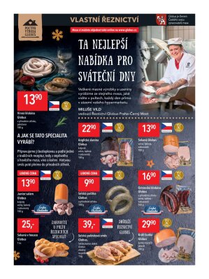 akční leták Globus 13.12.2023-24.12.2023