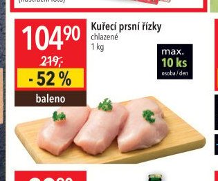 Kuřecí prsní řízky