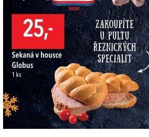 Sekaná v housce Globus