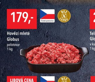 Hovězí mleté Globus