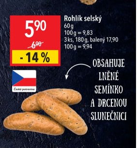 Rohlík selský