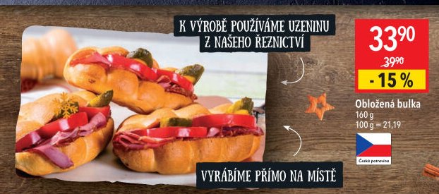 Obložená bulka