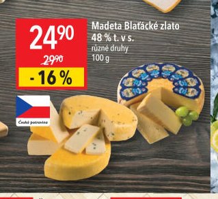 Madeta Blaťácké zlato 48 % t. v s.