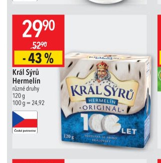Král Sýrů Hermelín