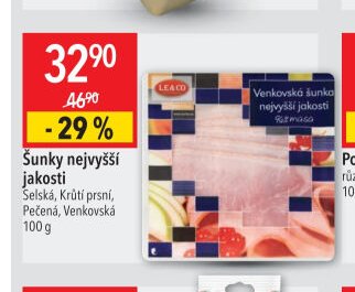 Šunky nejvyšší jakosti