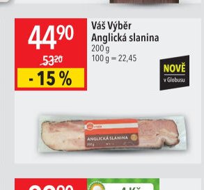 Váš Výběr Anglická slanina
