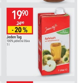 Jeden Tag 100% jablečná šťáva