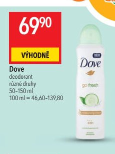 Dove deodorant