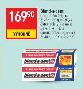 Blend-a-dent fixační krém