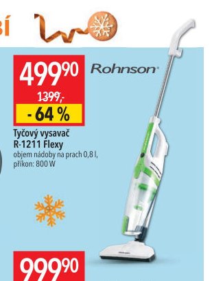 Tyčový vysavač R-1211 Flexy