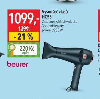 Vysoušeč vlasů HC55