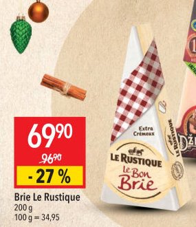 Brie Le Rustique 200 g