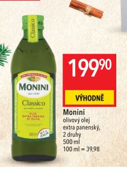 Monini olivový olej