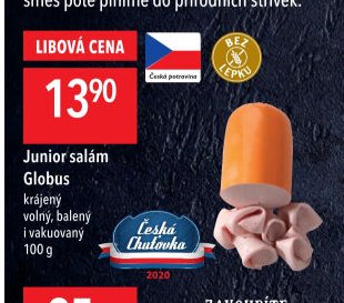 Junior salám Globus