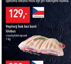 Vepřový bok bez kosti Globus