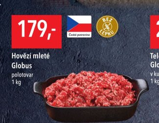 Hovězí mleté Globus