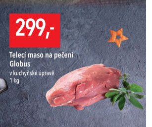 Telecí maso na pečení Globus