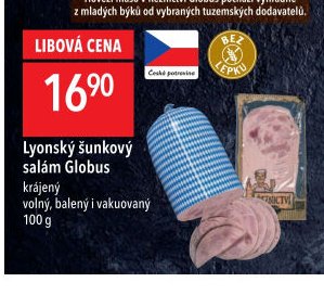 Lyonský šunkový salám Globus