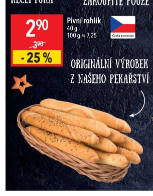 Pivní rohlík