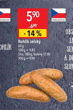Rohlík selský