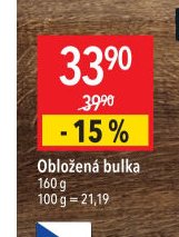 Obložená bulka
