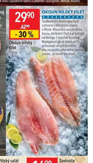 Okoun nilský filet