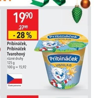 Pribináček, Pribináček Tvarohový